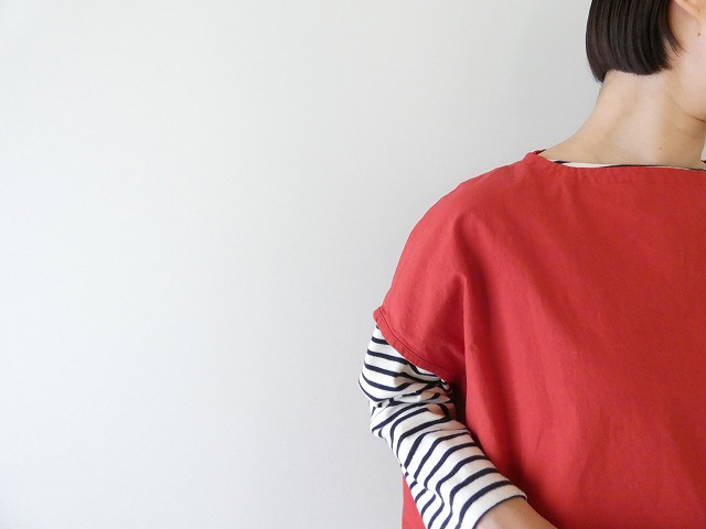 快晴堂(かいせいどう) Girl's・ヴィンテージ馬布 ステッチ沢山・フレンチTシャツの商品画像4