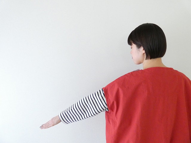 快晴堂(かいせいどう) Girl's・ヴィンテージ馬布 ステッチ沢山・フレンチTシャツの商品画像8