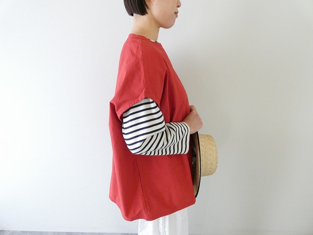 快晴堂(かいせいどう) Girl's・ヴィンテージ馬布 ステッチ沢山・フレンチTシャツの商品画像9