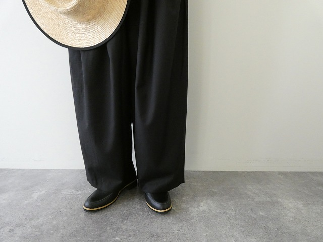 mizuiro ind(ミズイロインド) ワイドタックパンツの商品画像5