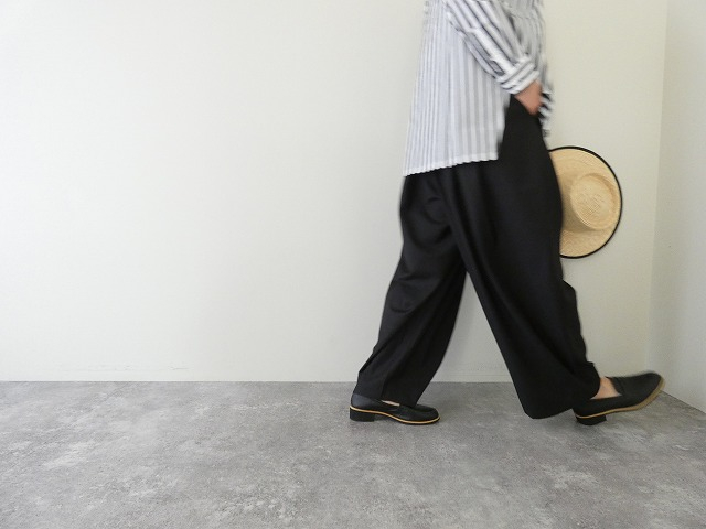 mizuiro ind(ミズイロインド) ワイドタックパンツの商品画像8