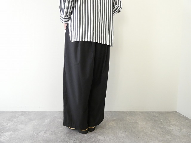 mizuiro ind(ミズイロインド) ワイドタックパンツの商品画像9