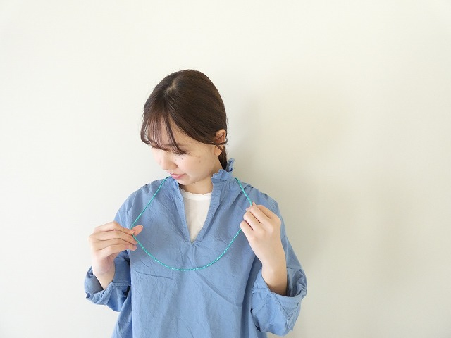 ichi(イチ) ターコイズのロングネックレスの商品画像1