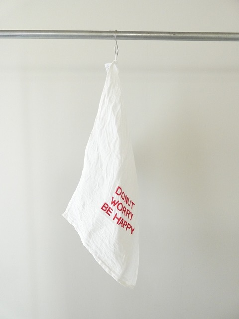 R&D.M.Co-(オールドマンズテーラー) KITCHEN CLOTH　DONUT WORRY BE HAPPYの商品画像2