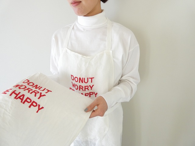 R&D.M.Co-(オールドマンズテーラー) KITCHEN CLOTH　DONUT WORRY BE HAPPYの商品画像3