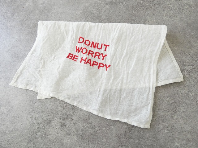 R&D.M.Co-(オールドマンズテーラー) KITCHEN CLOTH　DONUT WORRY BE HAPPYの商品画像6