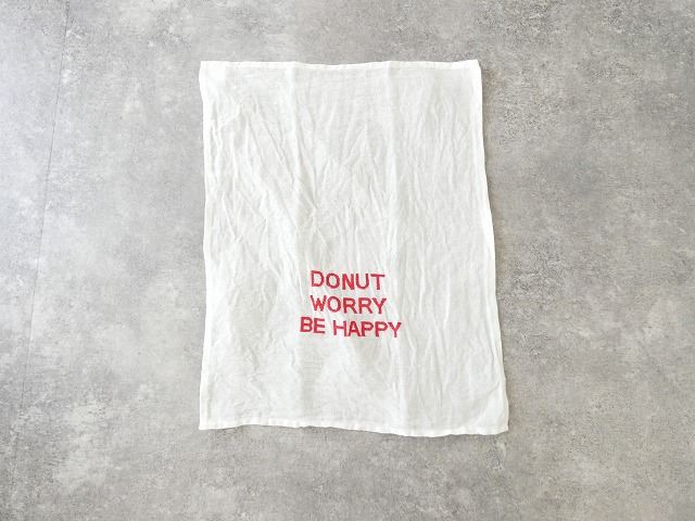 R&D.M.Co-(オールドマンズテーラー) KITCHEN CLOTH　DONUT WORRY BE HAPPYの商品画像7