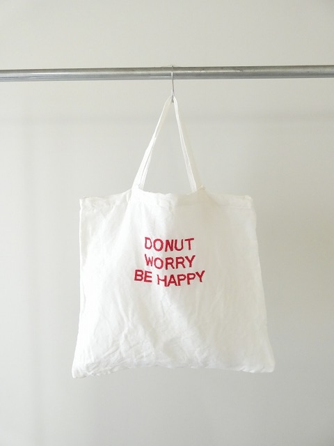 R&D.M.Co-(オールドマンズテーラー) TOTE BAG 　DONUT WORRY BE HAPPYの商品画像3