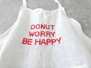 R&D.M.Co-(オールドマンズテーラー) APRON　DONUT WORRY BE HAPPYの商品画像23