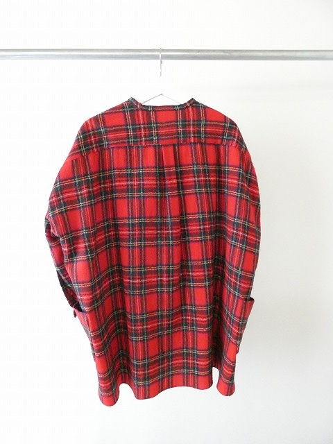 R&D.M.Co-(オールドマンズテーラー) WOOL TARTAN CHECK ROOMY SHIRTの商品画像13