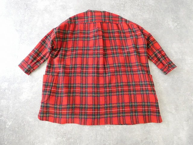 R&D.M.Co-(オールドマンズテーラー) WOOL TARTAN CHECK ROOMY SHIRTの商品画像14