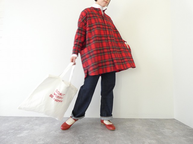 R&D.M.Co-(オールドマンズテーラー) WOOL TARTAN CHECK ROOMY SHIRTの商品画像9