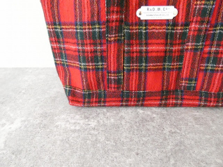 R&D.M.Co-(オールドマンズテーラー) WOOL TARTAN CHECK TOTE BAG Ssizeの商品画像22