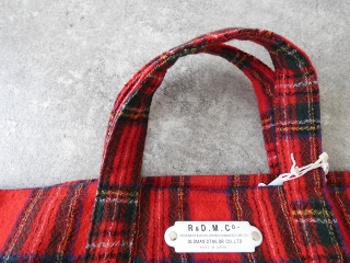 R&D.M.Co-(オールドマンズテーラー) WOOL TARTAN CHECK TOTE BAG Ssizeの商品画像23