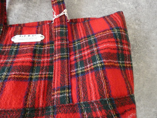 R&D.M.Co-(オールドマンズテーラー) WOOL TARTAN CHECK TOTE BAG Ssizeの商品画像25