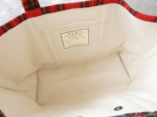 R&D.M.Co-(オールドマンズテーラー) WOOL TARTAN CHECK TOTE BAG Ssizeの商品画像27