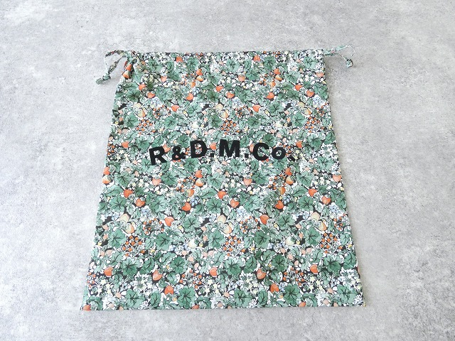 R&D.M.Co-(オールドマンズテーラー) WILD BERRY FIELD LAWN DRAWSTRING BAG　Lsizeの商品画像10