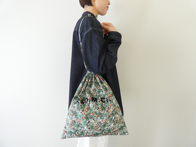R&D.M.Co-(オールドマンズテーラー) WILD BERRY FIELD LAWN DRAWSTRING BAG　Lsizeの商品画像4