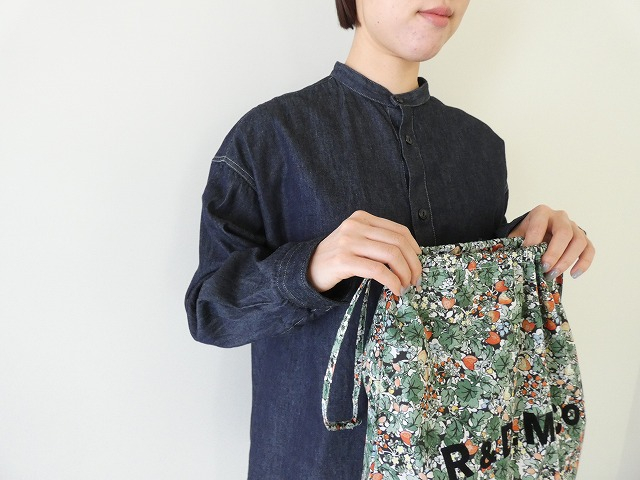 R&D.M.Co-(オールドマンズテーラー) WILD BERRY FIELD LAWN DRAWSTRING BAG　Lsizeの商品画像6