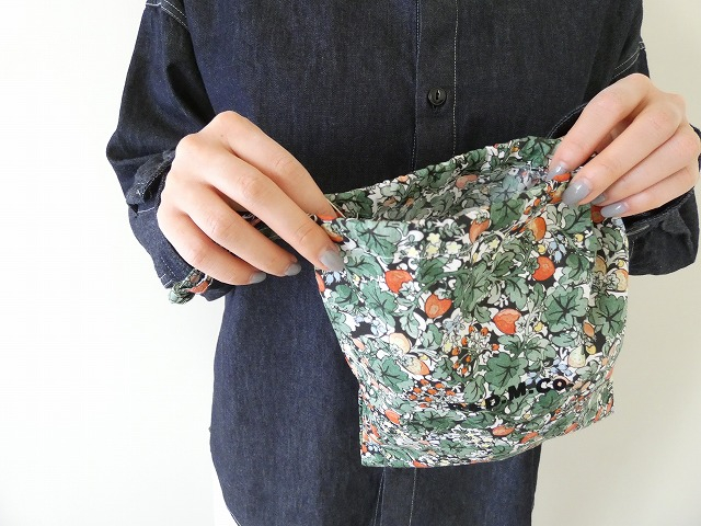 R&D.M.Co-(オールドマンズテーラー) WILD BERRY FIELD LAWN DRAWSTRING BAG　Ssizeの商品画像4