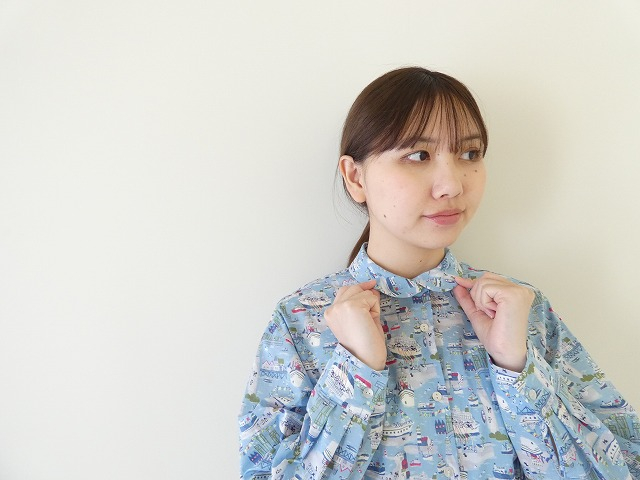 PK 港町の重ね衿シャツの商品画像2