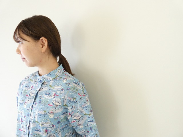 PK 港町の重ね衿シャツの商品画像5