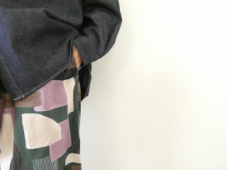 prit(プリット) 40/1ブロードコラージュプリントワイドパンツの商品画像21