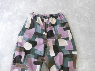 prit(プリット) 40/1ブロードコラージュプリントワイドパンツの商品画像24