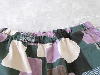 prit(プリット) 40/1ブロードコラージュプリントワイドパンツの商品画像26