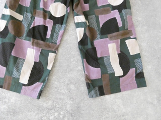 prit(プリット) 40/1ブロードコラージュプリントワイドパンツの商品画像30