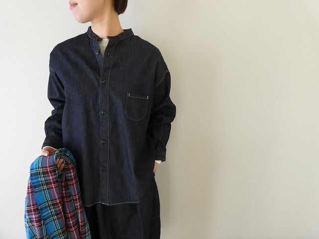 prit(プリット) スタンドカラー長袖シャツの商品画像1