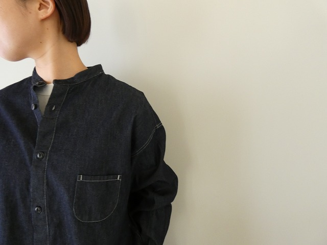 prit(プリット) スタンドカラー長袖シャツの商品画像5