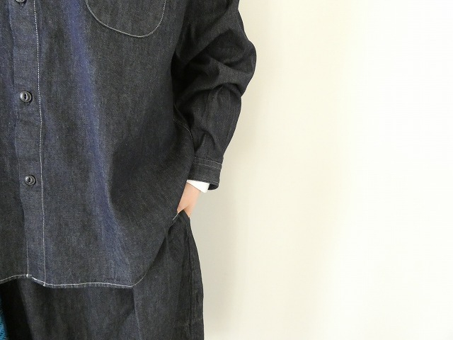 prit(プリット) スタンドカラー長袖シャツの商品画像6