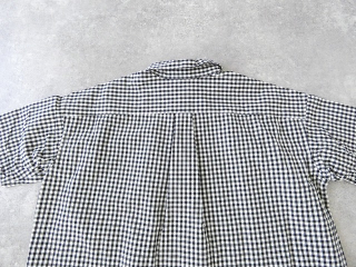 prit(プリット) コットンリネンウェザー近江晒加工5分袖レギュラーカラービッグシャツの商品画像28