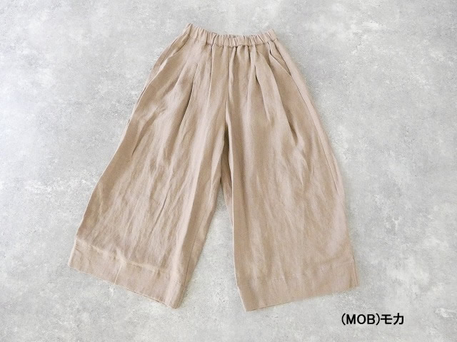 NARU リネン裾タックコクーンパンツの商品画像11