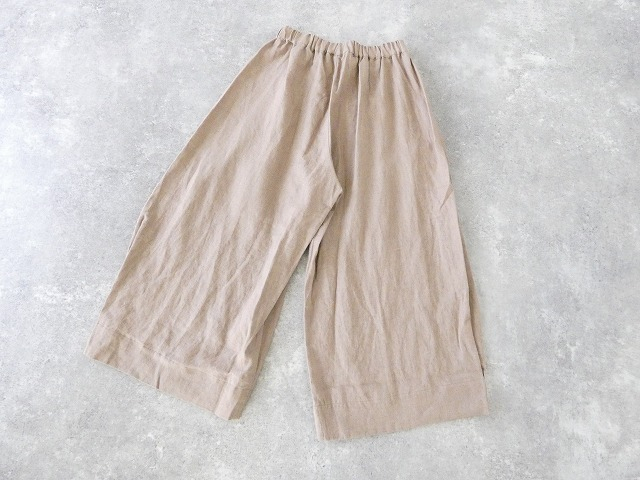 NARU リネン裾タックコクーンパンツの商品画像12
