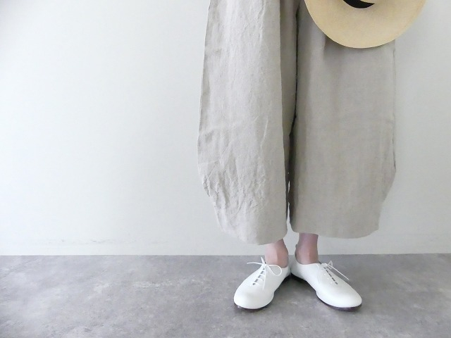 NARU リネン裾タックコクーンパンツの商品画像6