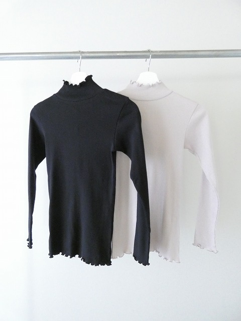tumugu(ツムグ) コットンノヴァテレコハイネック長袖プルオーバーの商品画像3
