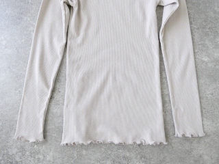 tumugu(ツムグ) コットンノヴァテレコハイネック長袖プルオーバーの商品画像50