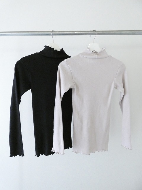 tumugu(ツムグ) コットンノヴァテレコハイネック長袖プルオーバーの商品画像8