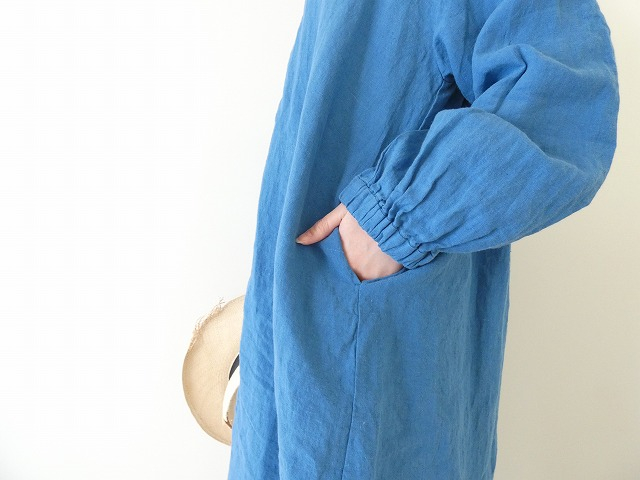 Hands of creation(ハンズオブクリエイション) リネン桐七炊きパフスリーブチュニックシャツの商品画像12