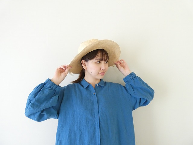 Hands of creation(ハンズオブクリエイション) リネン桐七炊きパフスリーブチュニックシャツの商品画像4