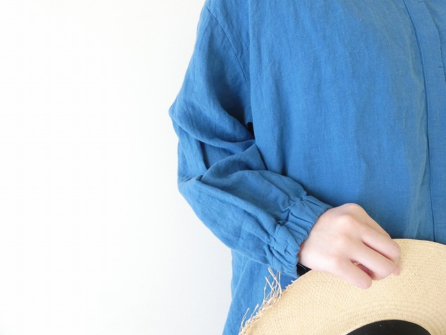 Hands of creation(ハンズオブクリエイション) リネン桐七炊きパフスリーブチュニックシャツの商品画像9