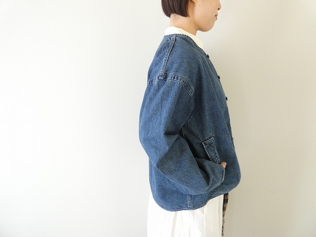 D.M.G.(ディーエムジー) 10ozジェルドデニムシープショートジャケットの商品画像6