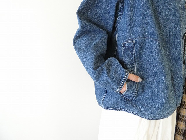 D.M.G.(ディーエムジー) 10ozジェルドデニムシープショートジャケットの商品画像7