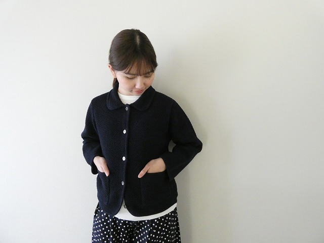 PONT DE CHALONS(ポンデシャロン) ポップコーン編みプチカラージャケットの商品画像1