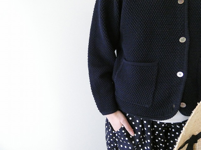 PONT DE CHALONS(ポンデシャロン) ポップコーン編みプチカラージャケットの商品画像6