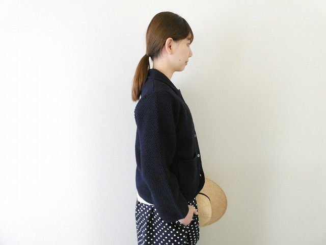 PONT DE CHALONS(ポンデシャロン) ポップコーン編みプチカラージャケットの商品画像8