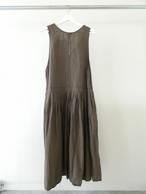 homspun(ホームスパン) リネンバイオノースリーブワンピースの商品画像13