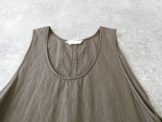 homspun(ホームスパン) リネンバイオノースリーブワンピースの商品画像23